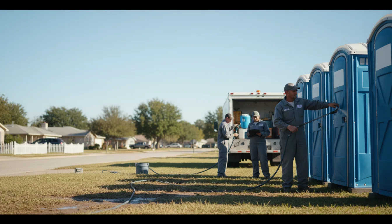 Long-Term Portable Toilet Rental in Roma, TX near me